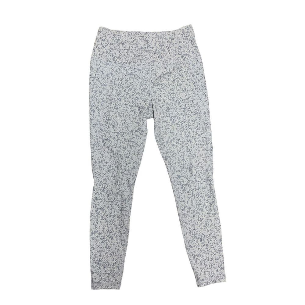 Spyder, Active Leggings, White/Gray, Medium, Used